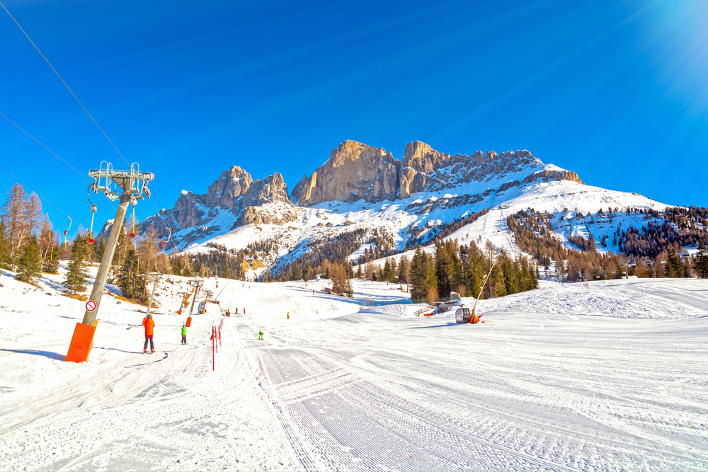Dolomiten Skigebiete Carezza
