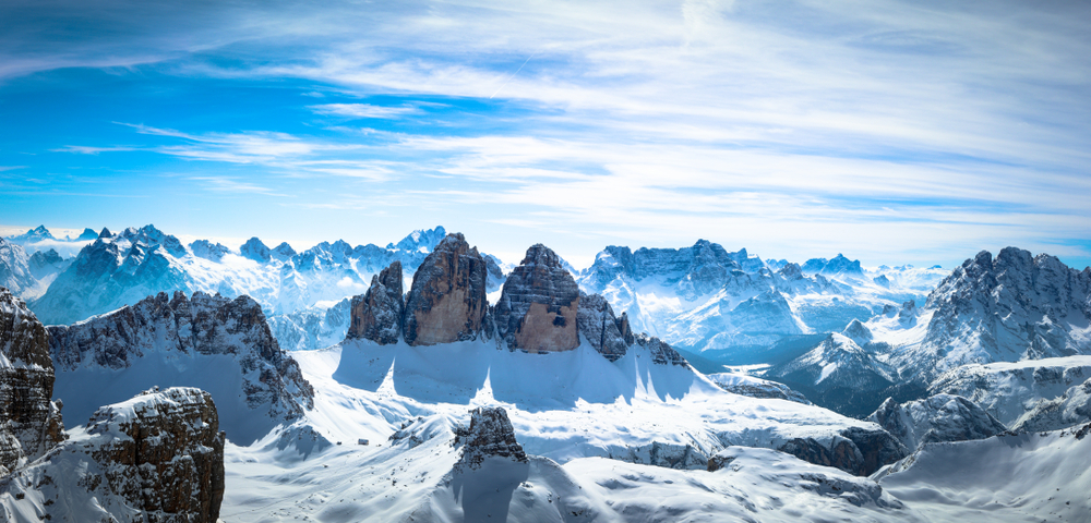 Dolomiten Skigebiete Drei Zinnen