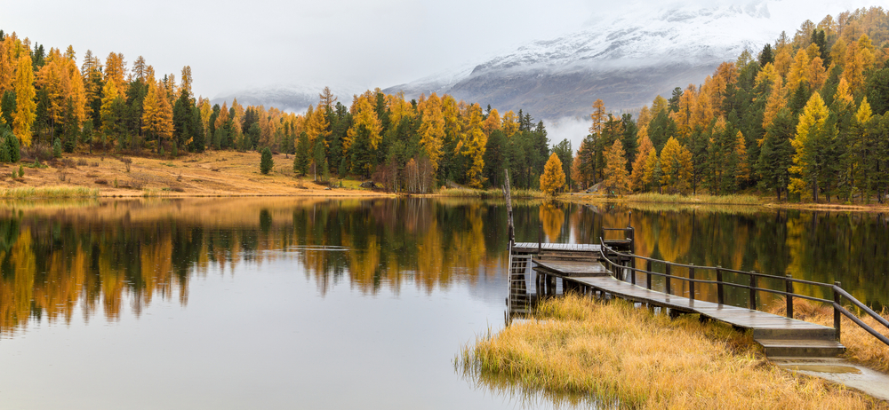 Engadin Mountainbike Touren Stazersee