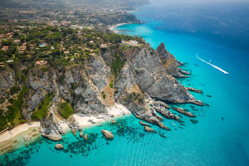 Capo Vaticano Strand